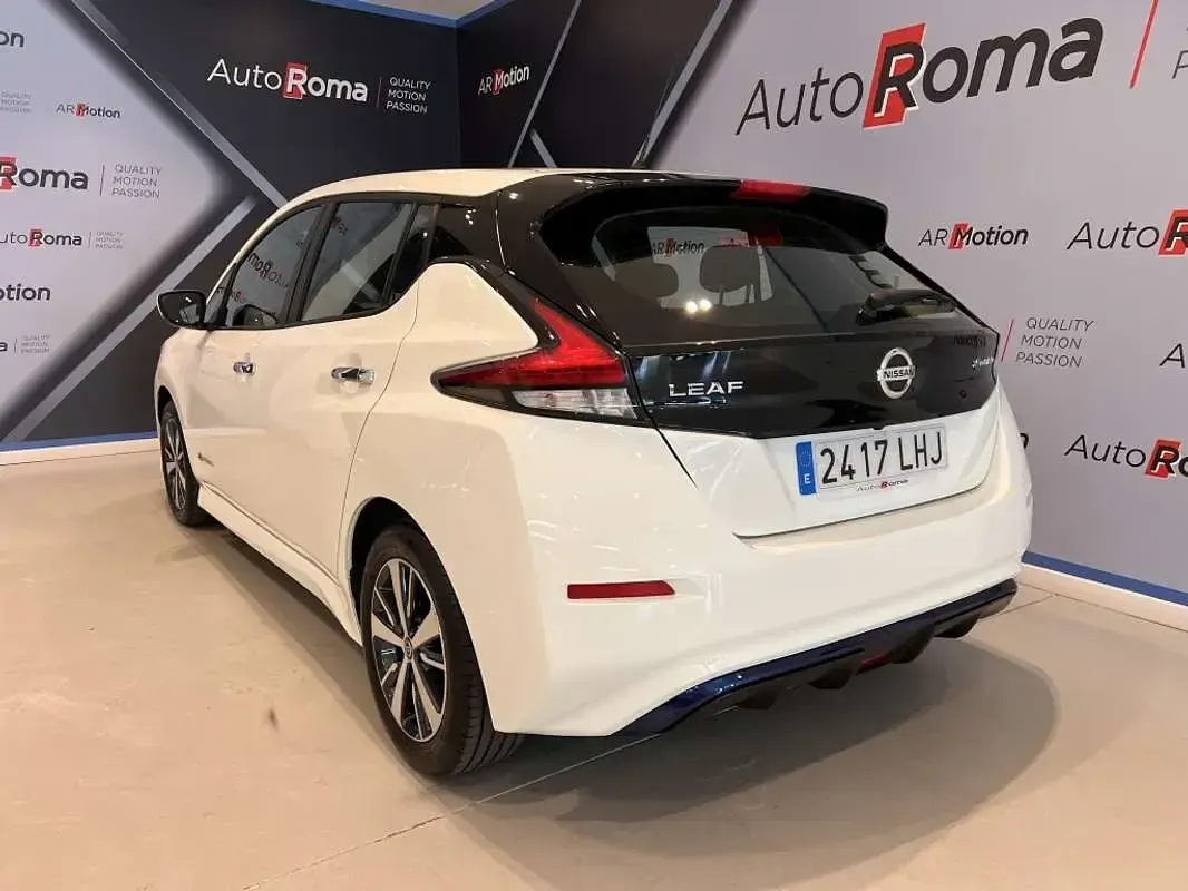 Usado Nissan Leaf Acenta 110 kW (150 CV) 2020 Blanco Utilitario
