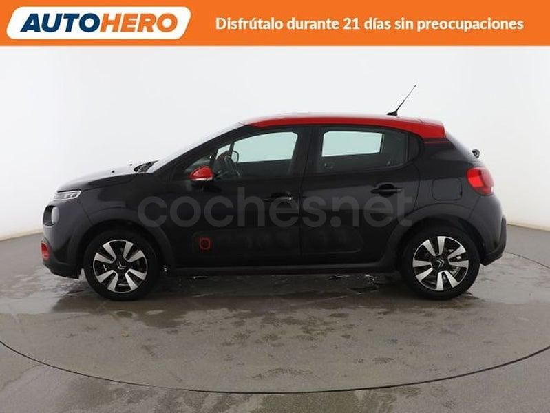 Usado Citroën C3 Feel 110 CV (80 kW) 2019 Negro Utilitario