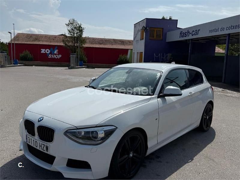 Usado BMW 118 M Sport 143 CV (105 kW) 2014 Blanco Utilitario