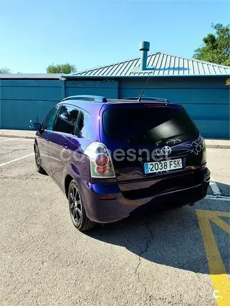 Usado Toyota Corolla Verso Sol 136 CV (100 kW) 2007 Azul Monovolumen