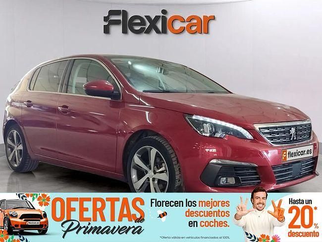 Usado Peugeot 308 Allure 130 CV (95 kW) 2018 Rojo Berlina