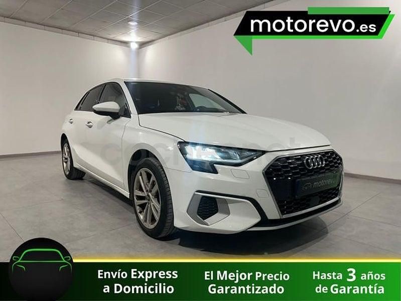 Blanco Usado 2021 Audi A3 Advanced Plus Berlina | 24.990 € (Precio justo) - Imagen 1/4
