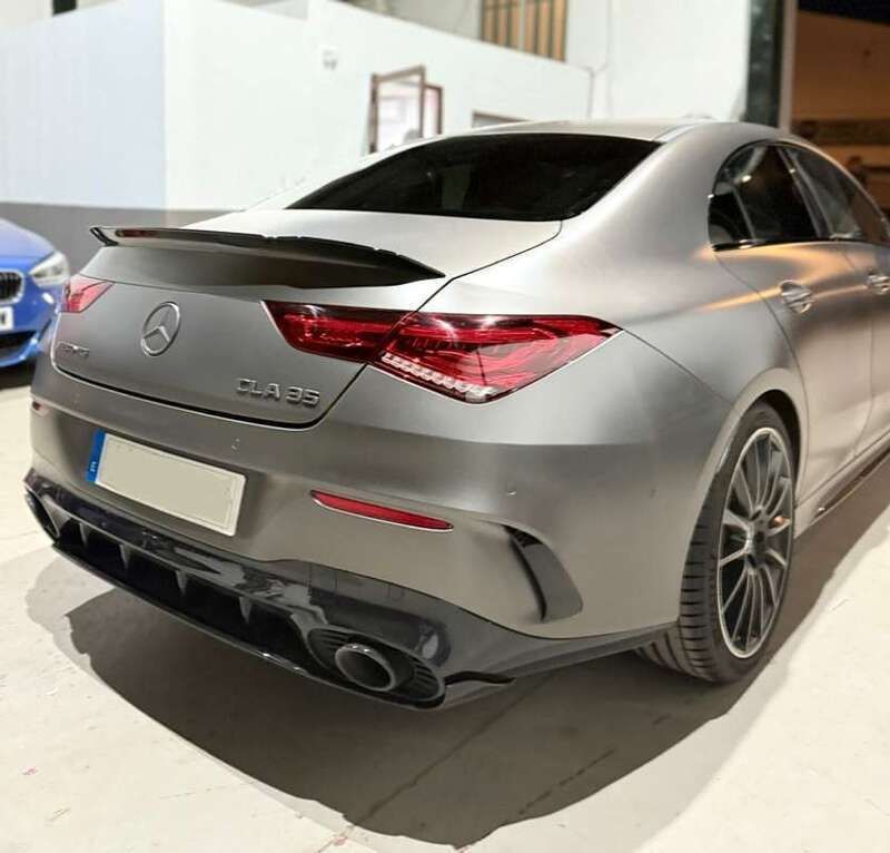 Usado Mercedes CLA35 AMG AMG 306 CV (225 kW) 2019 Gris Coupe