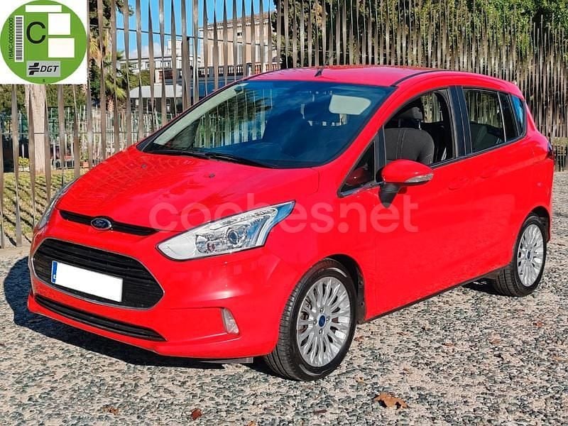 Rojo Usado 2014 Ford B-MAX Titanium Monovolumen | 7490 € (Buen precio) - Imagen 1/4