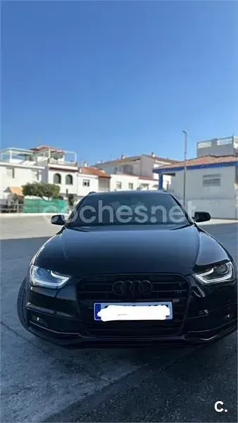 Usado Audi A4 S-Line 150 CV (110 kW) 2015 Negro Familiar