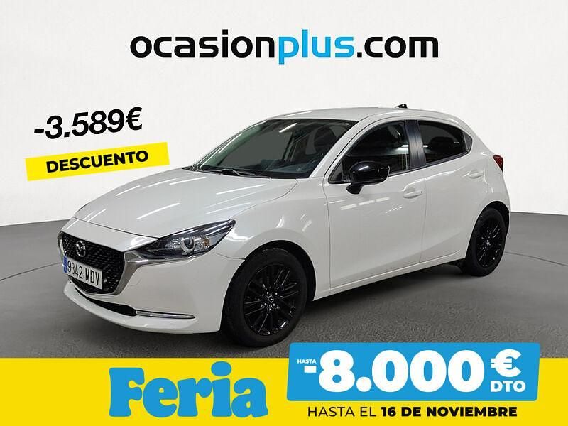 Blanco Usado 2023 Mazda 2 Edition Berlina | 13.650 € (Precio justo) - Imagen 1/4