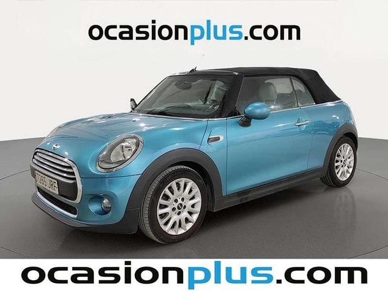 Usado Mini One Cabriolet 102 CV (75 kW) 2016 Azul Descapotable