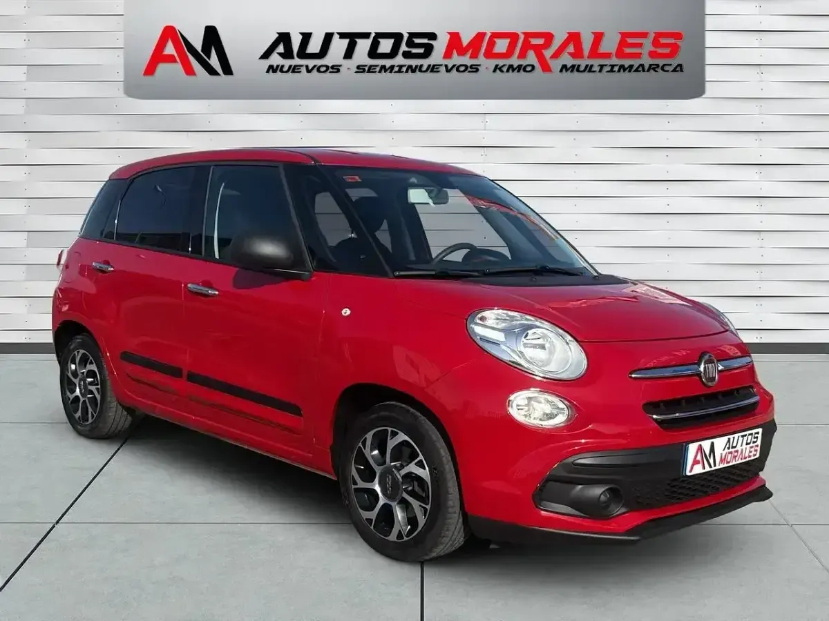 Usado Fiat 500L Urban 95 CV (69 kW) 2019 Rojo Monovolumen