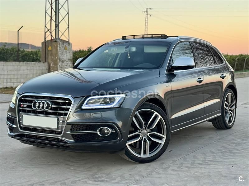 Usado Audi SQ5 313 CV (230 kW) 2015 Gris / plata SUV