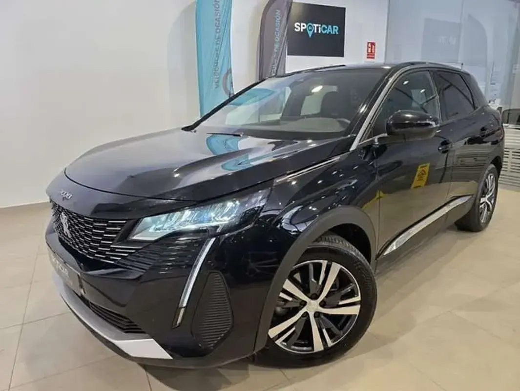 Usado Peugeot 3008 Allure 179 CV (131 kW) 2024 Negro SUV