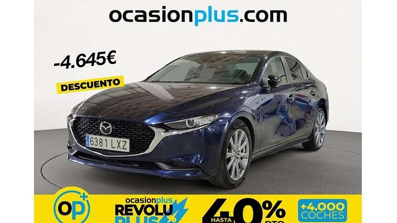 Usado Mazda 3 122 CV (89 kW) 2022 Azul Berlina
