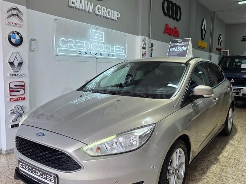 Usado Ford Focus Titanium 125 CV (91 kW) 2017 Beige Familiar