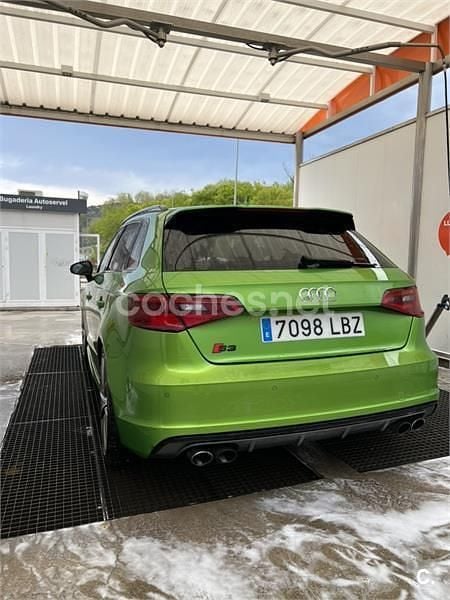 Usado Audi S3 300 CV (220 kW) 2014 Verde Berlina
