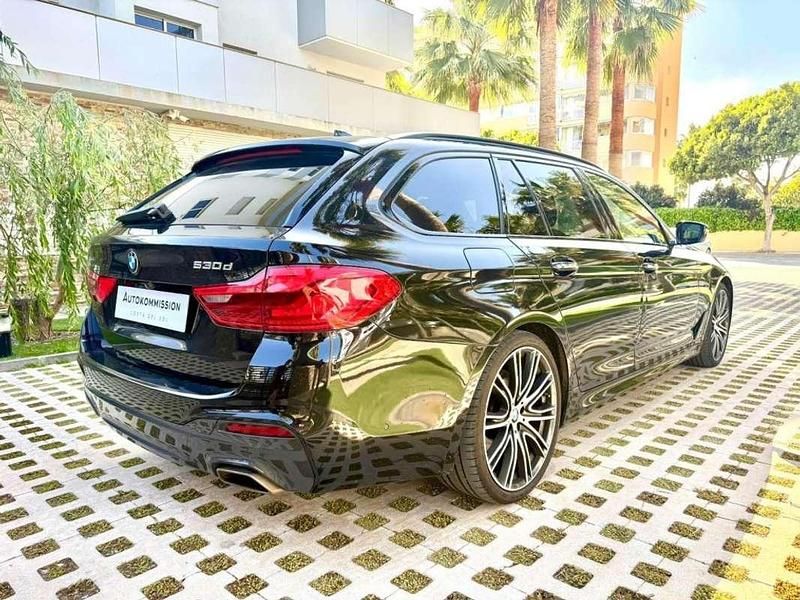 Usado BMW 530 Luxury Line 258 CV (189 kW) 2018 Negro Familiar
