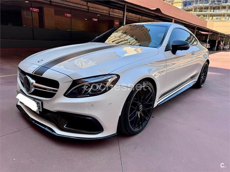 Usado Mercedes C63S AMG Edition 1 510 CV (375 kW) 2016 Blanco Coupe