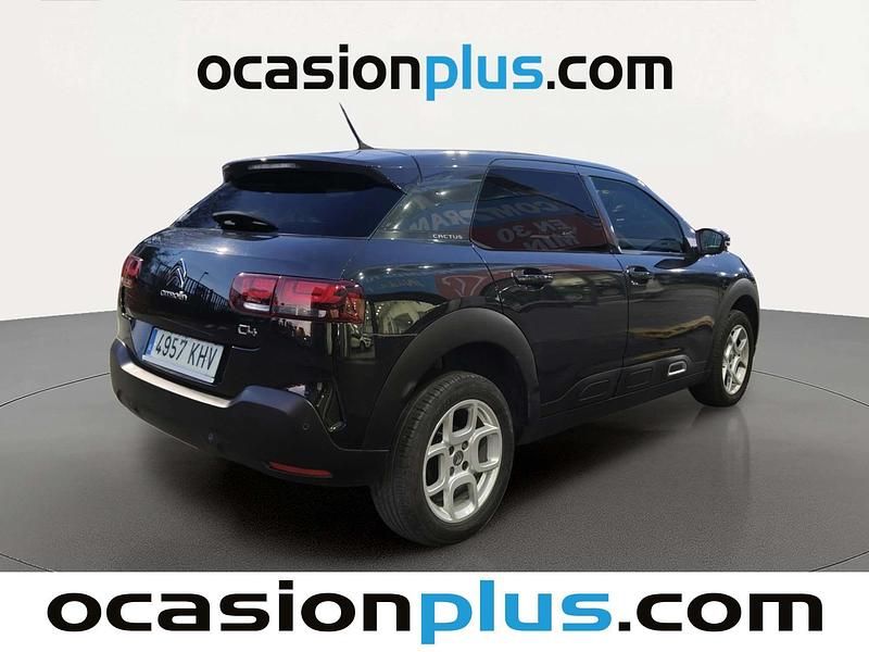 Usado Citroën C4 Cactus Feel 99 CV (72 kW) 2018 Negro Utilitario