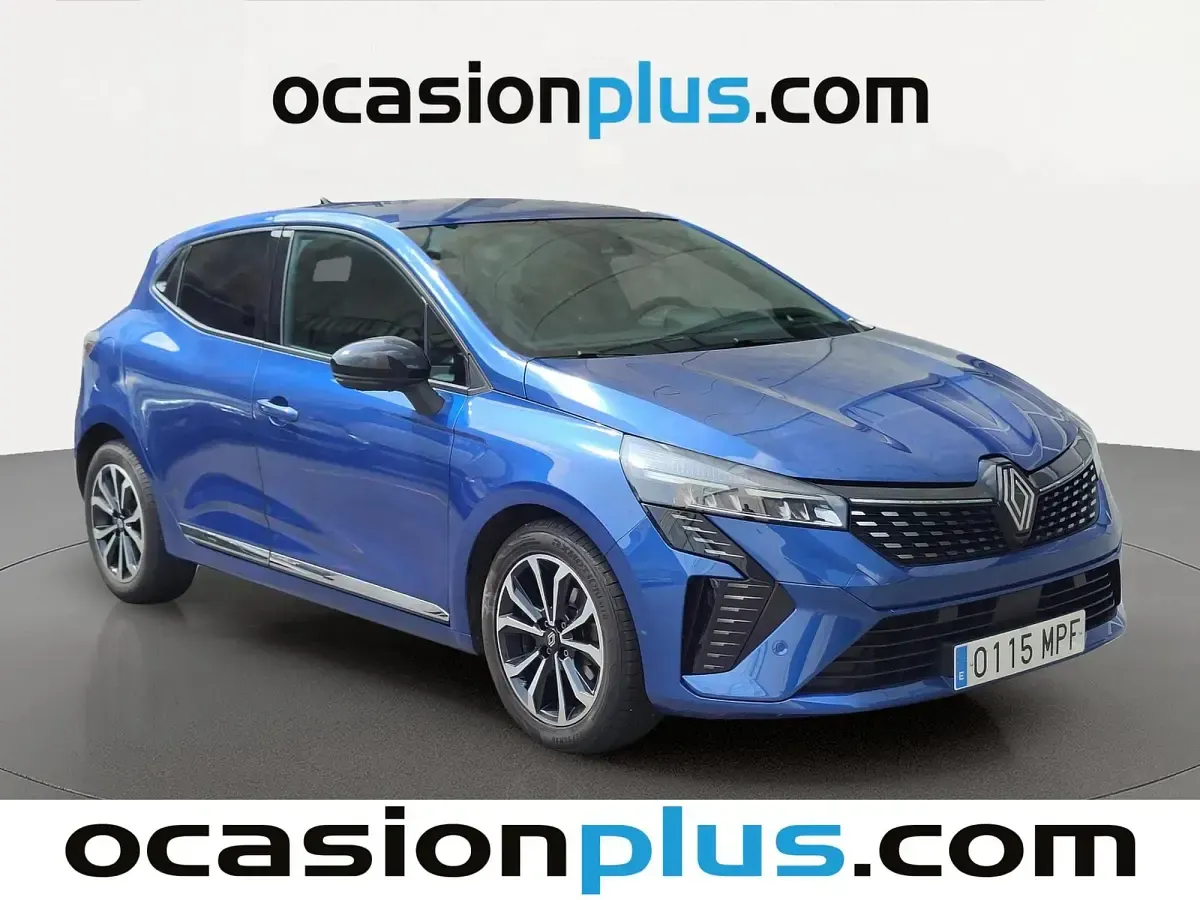 Usado Renault Clio Techno 90 CV (66 kW) 2024 Azul Utilitario