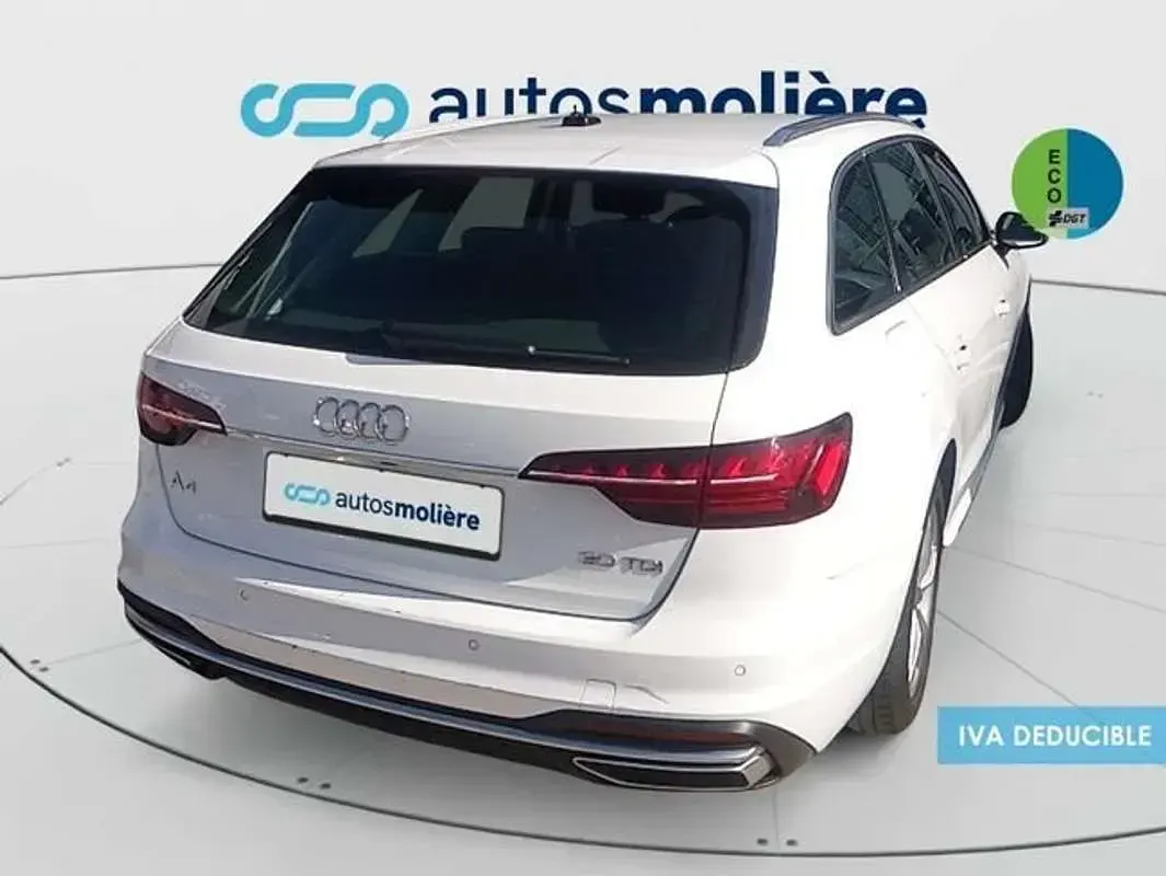Usado Audi A4 Advanced 136 CV (100 kW) 2022 Blanco Familiar