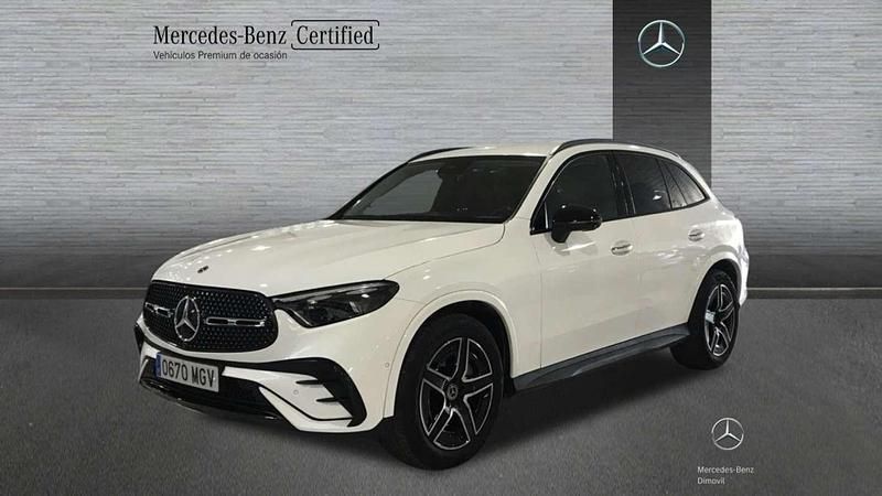 Blanco Usado 2023 Mercedes GLC220 AMG line SUV | 57.900 € (Precio justo) - Imagen 1/4