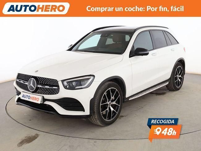 Usado Mercedes GLC300 AMG line 245 CV (180 kW) 2020 Blanco SUV