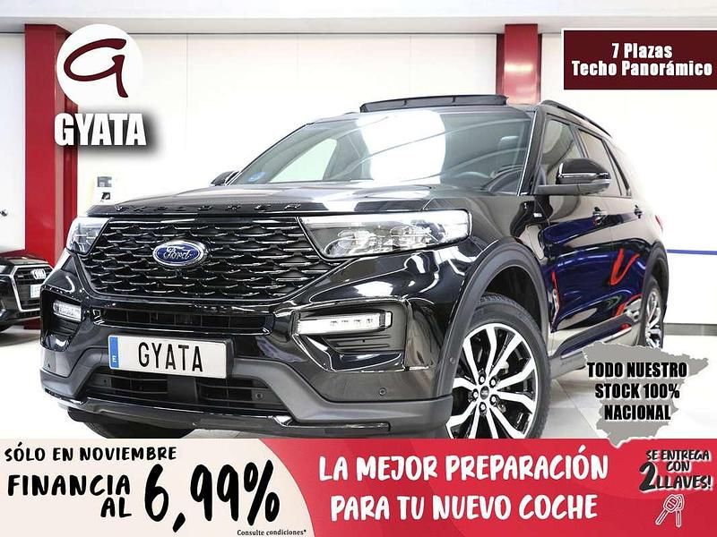Negro Usado 2024 Ford Explorer ST-Line SUV | 59.990 € (Precio justo) - Imagen 1/4