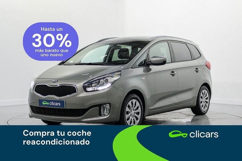 Gris Usado 2015 Kia Carens Monovolumen | 9990 € (Precio justo) - Imagen 1/4