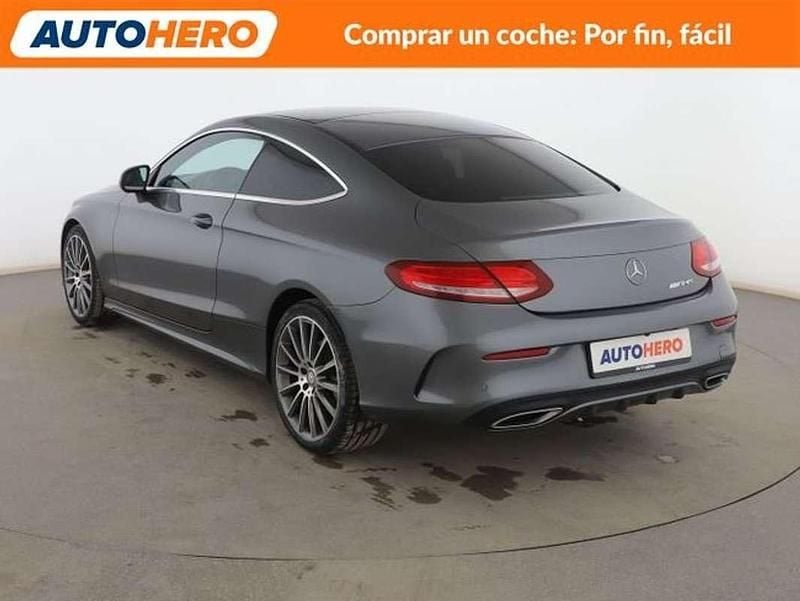 Usado Mercedes C250 AMG line 200 CV (147 kW) 2016 Gris Coupe