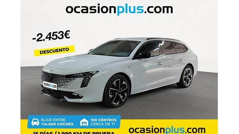 Blanco Usado 2024 Peugeot 508 GT Familiar | 24.537 € (Caro) - Imagen 1/4