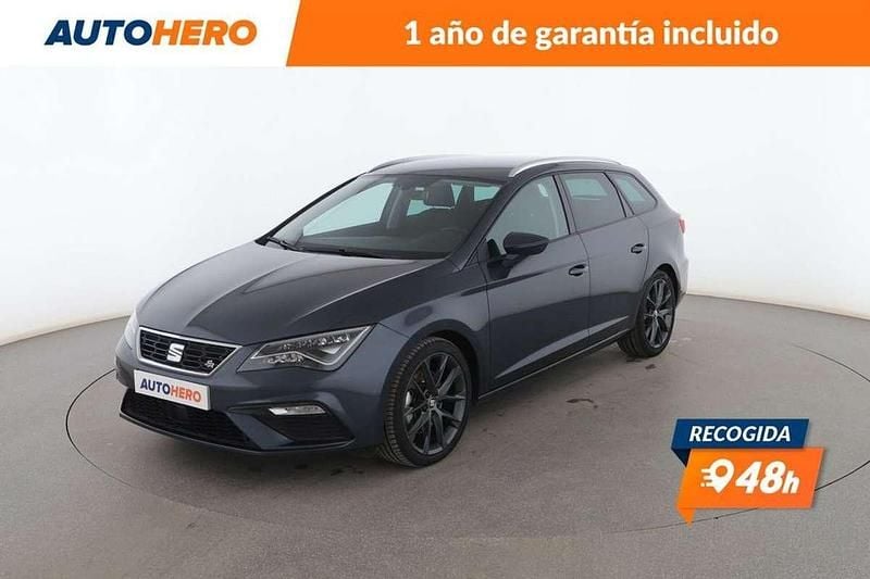 Gris Usado 2019 Seat Leon FR Familiar | 19.599 € (Precio justo) - Imagen 1/3