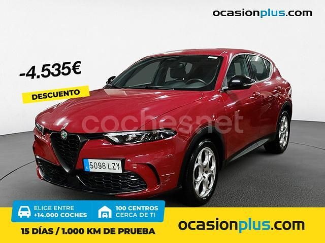 Rojo Usado 2022 Alfa Romeo Tonale Sprint SUV | 24.700 € (Precio justo) - Imagen 1/4