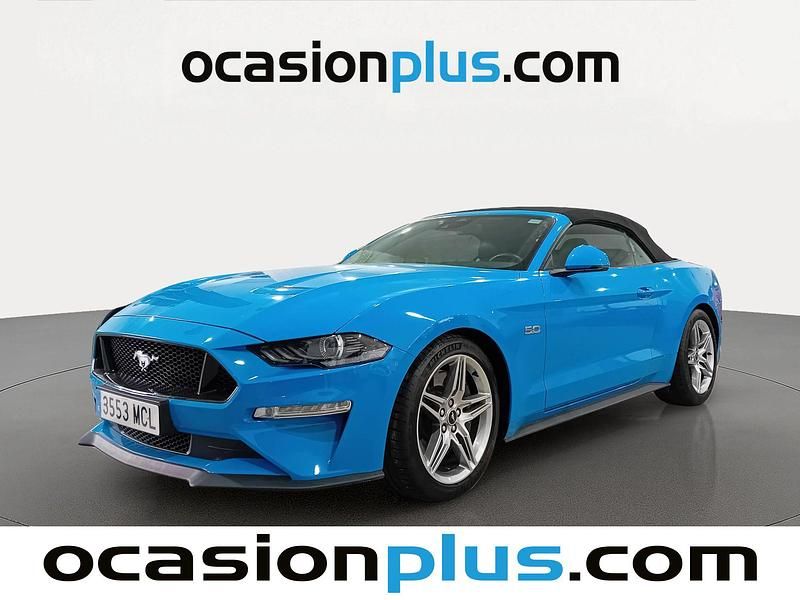 Usado Ford Mustang GT Convertible 450 CV (330 kW) 2022 Azul Descapotable