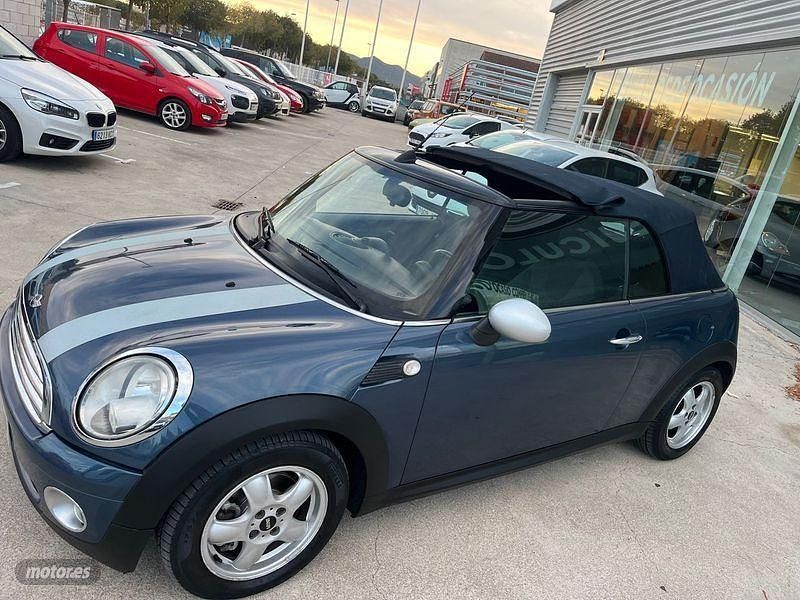 Usado Mini Cooper Cabriolet 120 CV (88 kW) 2009 Azul Descapotable