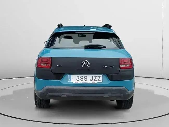Usado Citroën C4 Cactus Feel 82 CV (60 kW) 2017 Azul Utilitario