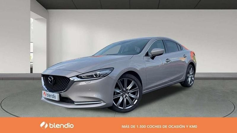 Gris Usado 2023 Mazda 6 Exclusive-Line Berlina | 25.272 € (Precio justo) - Imagen 1/4
