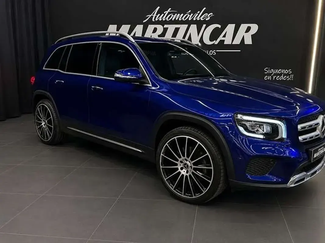Usado Mercedes GLB200 Progressive 150 CV (110 kW) 2021 Azul SUV