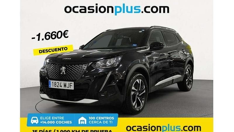 Negro Usado 2023 Peugeot 2008 Allure SUV | 15.280 € (Precio justo) - Imagen 1/4