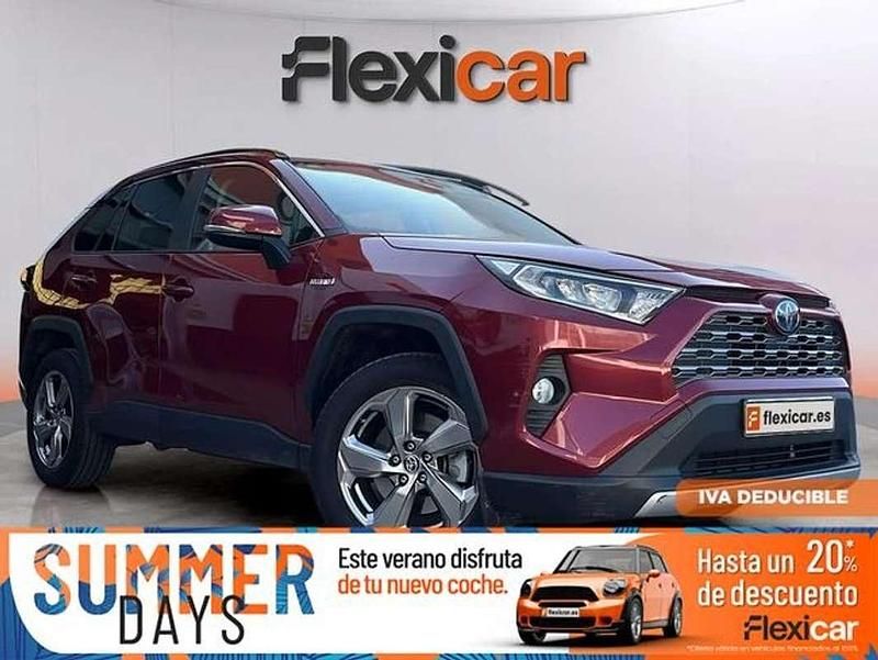 Burdeos Usado 2020 Toyota RAV4 Hybrid Advance SUV | 26.290 € (Buen precio) - Imagen 1/4