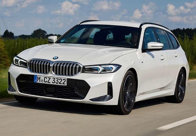 Käytetty BMW 330e 292 HP (214 kW) 2023 Musta Farmari