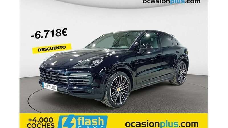 Negro Usado 2020 Porsche Cayenne S SUV | 63.546 € (Precio justo) - Imagen 1/4