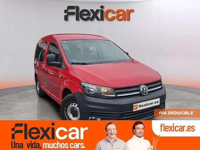 Rojo Usado 2020 VW Caddy Edition Monovolumen | 17.990 € (Precio justo) - Imagen 1/4