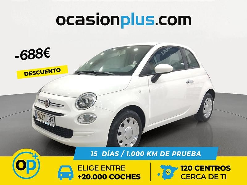 Usado Fiat 500 Pop 69 CV (50 kW) 2016 Blanco Utilitario