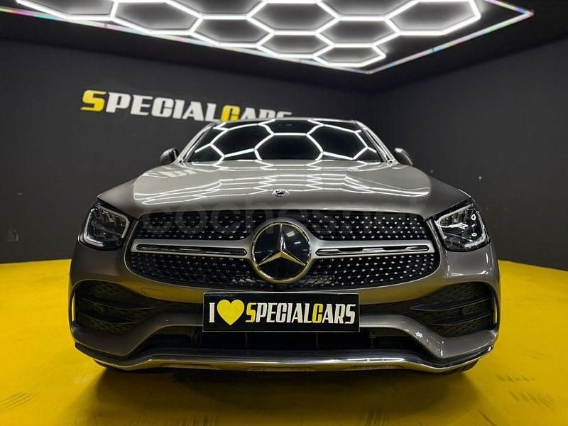 Usado Mercedes GLC300 245 CV (180 kW) 2022 Gris / plata Coupe