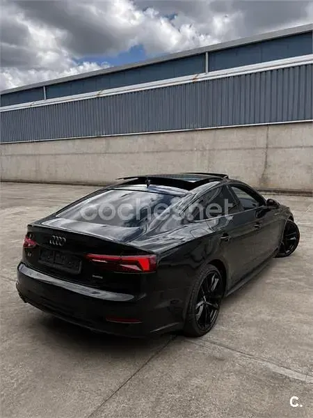 Usado Audi A5 Sportback Advanced Plus 286 CV (210 kW) 2018 Negro Utilitario