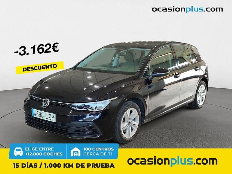 Negro Usado 2022 VW Golf VIII Life Berlina | 19.900 € (Precio justo) - Imagen 1/4