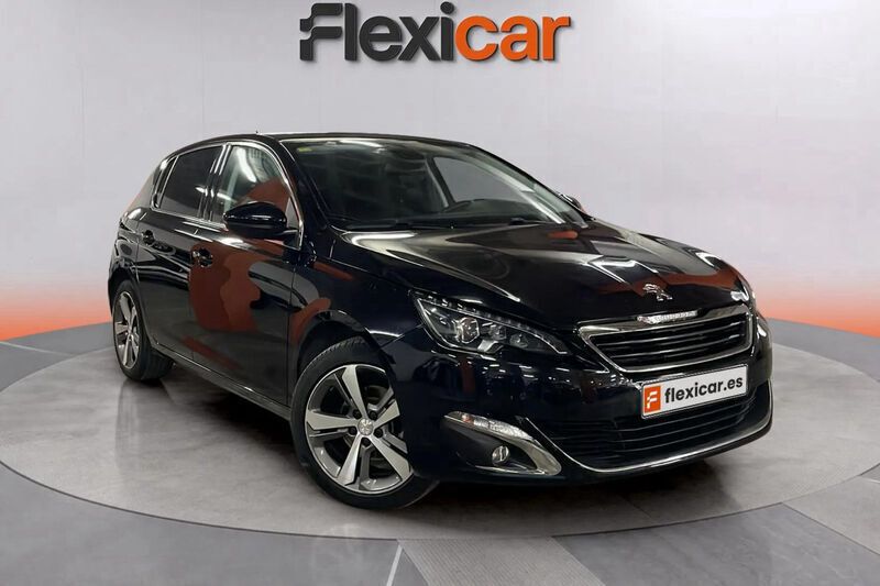 Negro Usado 2015 Peugeot 308 Allure Berlina | 8790 € (Precio justo) - Imagen 1/4