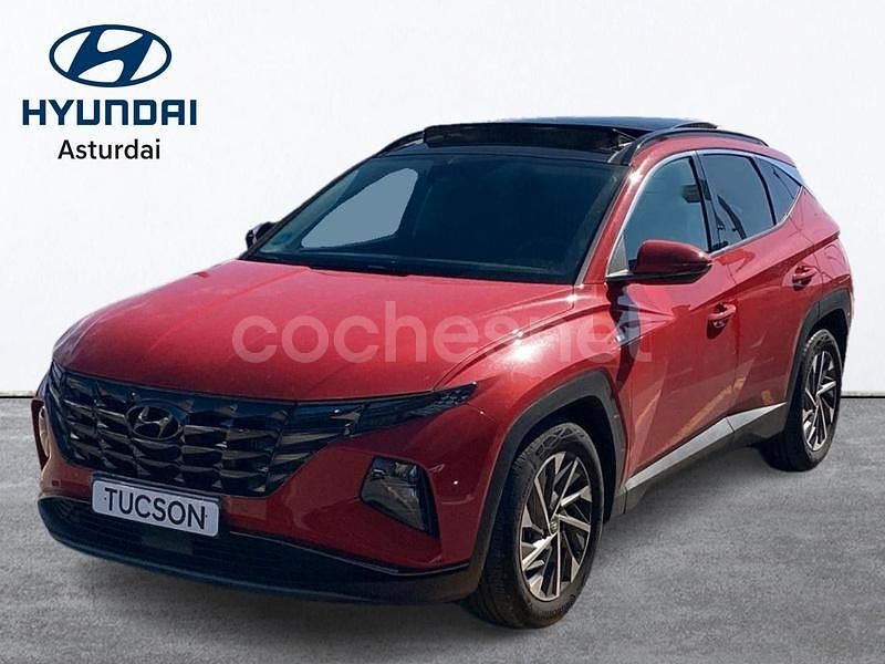 Rojo Usado 2024 Hyundai Tucson SUV | 30.502 € (Precio justo) - Imagen 1/4