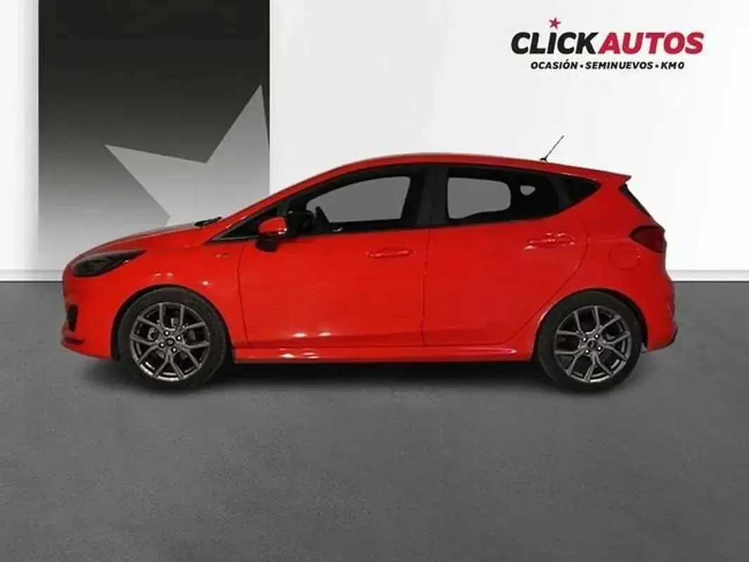 Usado Ford Fiesta ST-Line 125 CV (91 kW) 2022 Rojo Utilitario