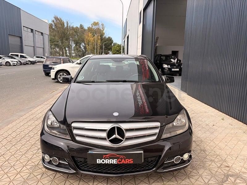 Usado Mercedes C220 Avantgarde 170 CV (125 kW) 2013 Negro Berlina