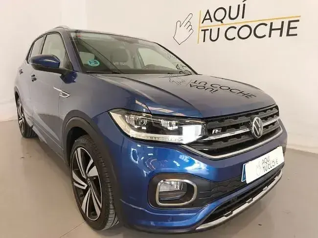 Usado VW T-Cross Sportline 150 CV (110 kW) 2021 Azul SUV