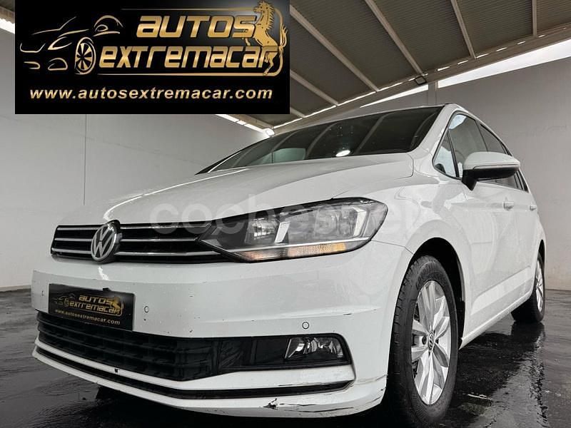 Blanco Usado 2018 VW Touran Advance Monovolumen | 13.499 € (Precio justo) - Imagen 1/4